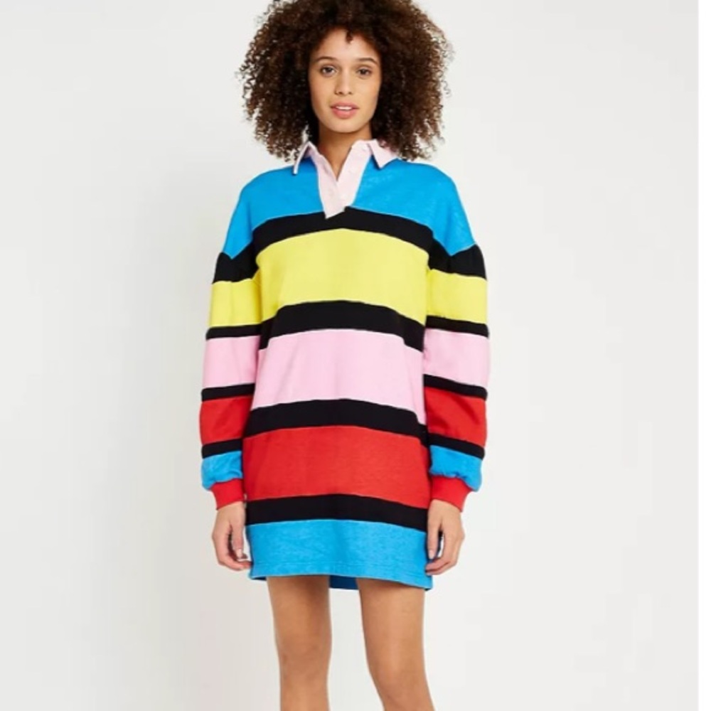 Lazy Oaf End Of The Rainbow Jersey Dress